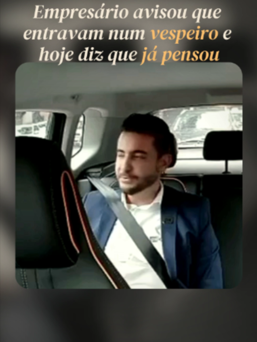Empresário avisou que entravam num vespeiro e hoje diz que já pensou#andreoliveiracy