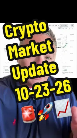 Crypto Market Update 10-23-26 🚨🚀📈 #crypto #xrp #bitcoin #cryptoforbegginers #cryptomarketupdate 