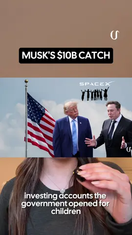 Elon Musk just pledged a SpaceX share to every American kid. Before you celebrate, read the rules attached to it. One binds your family for years. The other is worth billions... to him. Here's who actually wins this $10 billion giveaway. If you want to see what other investors are doing in real time, comment “upside” and ill send you the link. And follow upside invest for more news breakdowns every single day. #investing #portfolio #stocks #upside #elon