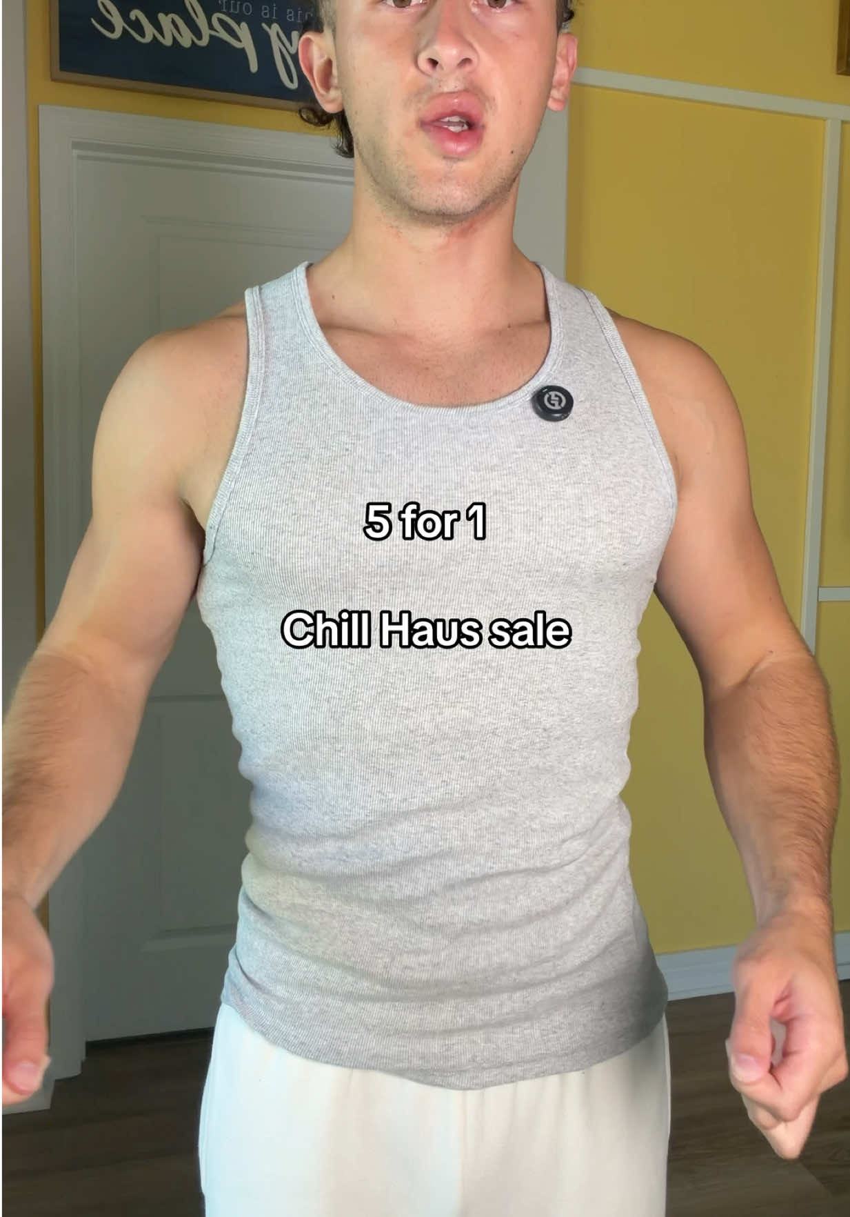 @HAUS 5’10 165 MEDIUM #haus #menswear #gymwear #tanktop #tanks 