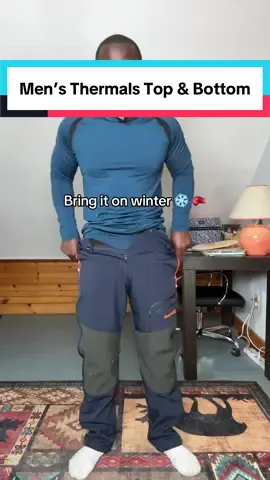 Bring. It. On. #thermalunderwear #longjohns #baselayer #winteressentials #coldweathergear 