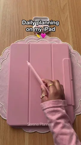 Daily planning on my iPad ✏️🩷 💕 Planner: 2026 Serenity Planner from Sereneplanners.com (link in bio)     💗Stickers: from Sereneplanners.com  🌸App: Noteful   📱iPad Air, 13 inch, 2024 #ipad #asmr #ipadplanner #digitalplanners #digitalplanning 