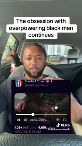 Trumps post ai post about black men and prison is ridiculous #blackmen #blackman #blackcommunity #ai #aivideos 