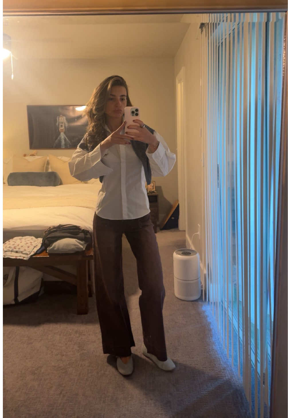 I ended up loving this outfit from Monday #getdresswithme #workootd #zara #HM #cltnc 