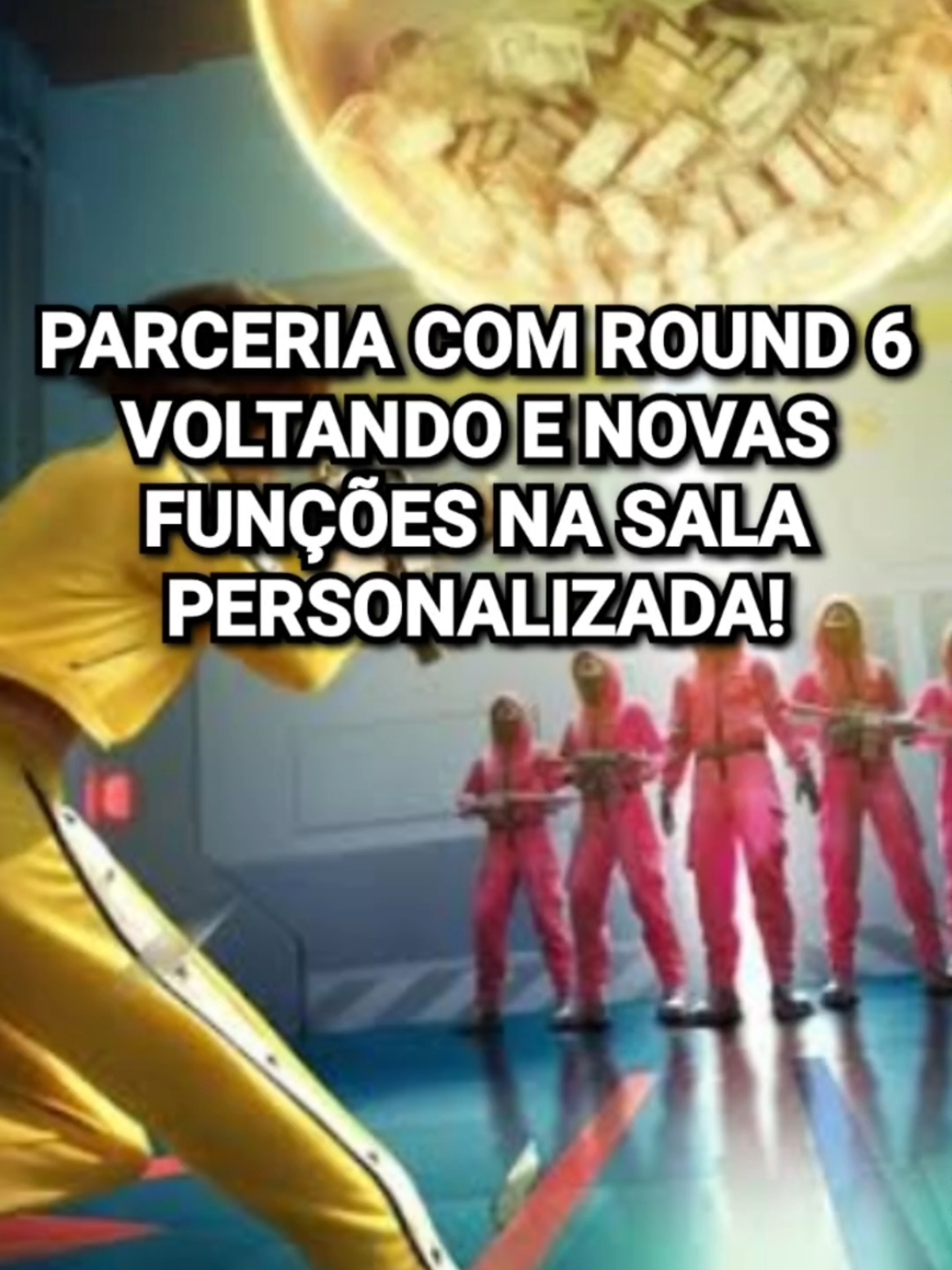 ROUND 6 VOLTANDO E NOVAS FUNÇÕES NA SALA!🔥 #FreeFire #OcultoFF #FFGIP #freefirebrasil #round6 