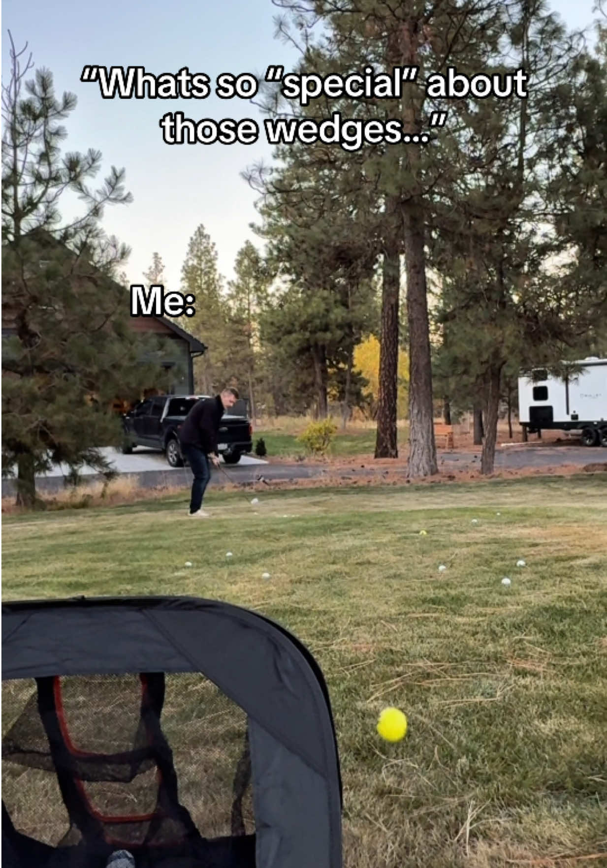 Floppy wedges #69golf #golftok #golf  