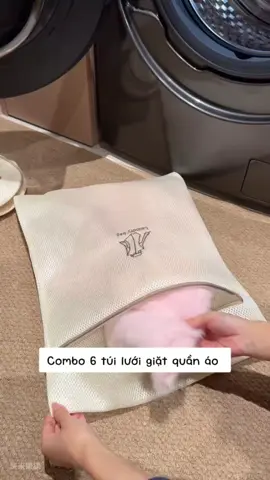 Combo 6 Túi Lưới Giặt Quần Áo 3 Lớp Cao Cấp #tuiluoigiatquanao #tuiluoigiatquanaotrongmaygiat 