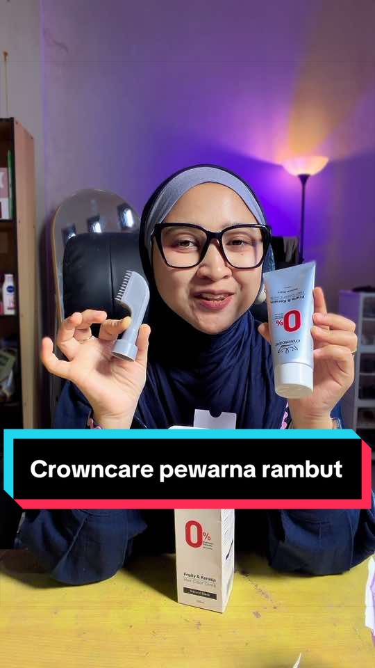 Crowncare pewarna rambut #crowncare #crowncarehaircoloring #crowncaresisirpewarna #crowncarexanjasmara #pewarnarambut 