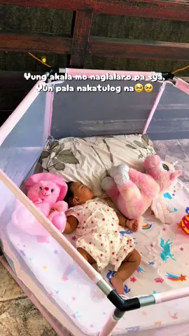 Laking tulong talaga ng playpen na to, kahit maliit lang space goods ba goods na✨ #playpen #playpenforbaby #hexagonplaypen 