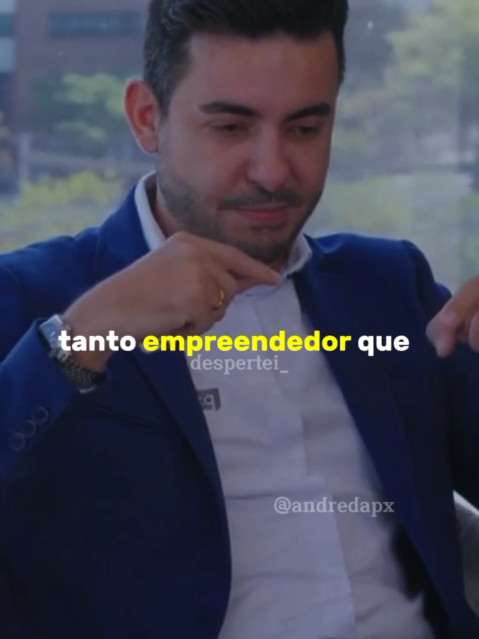 não adianta achar que sendo uma pessoa mediana você terá resultados diferentes. #reflexão #andreoliveiracy 