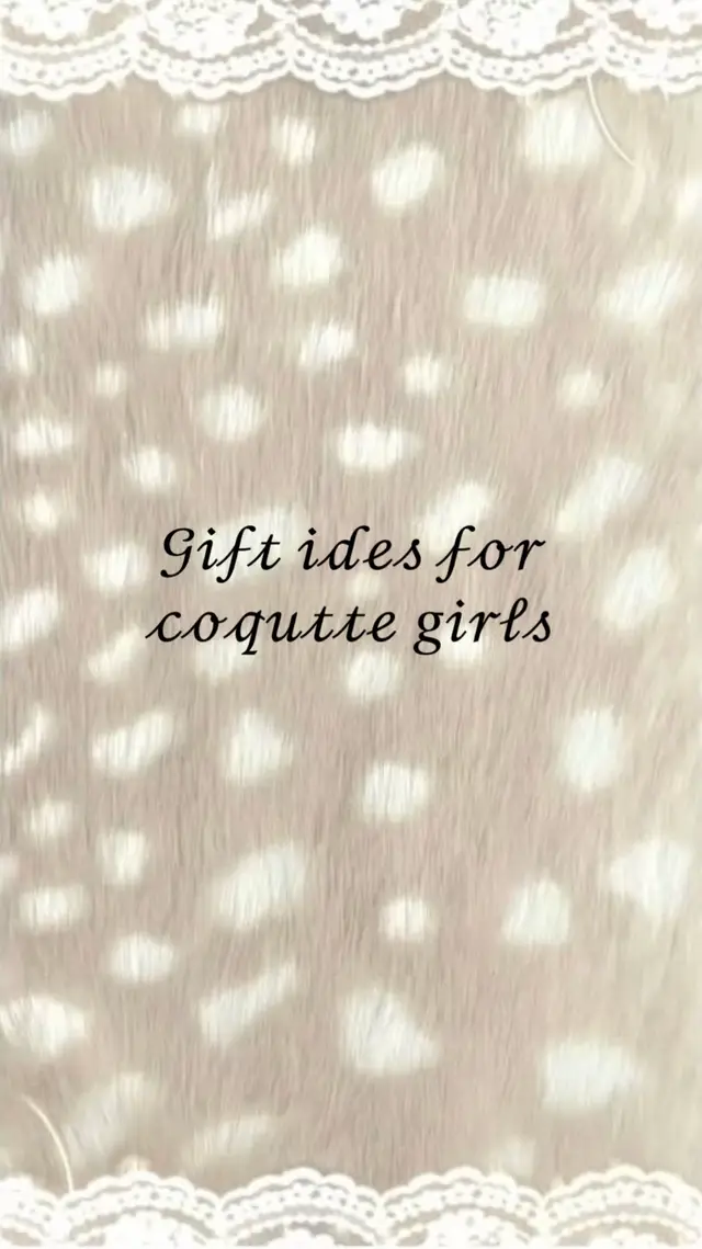 #girlblogger #coquette #cute #giftguide 