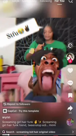 Screaming haircut #screaming #phonk #funk #music #meme The first part is credit to the original creato