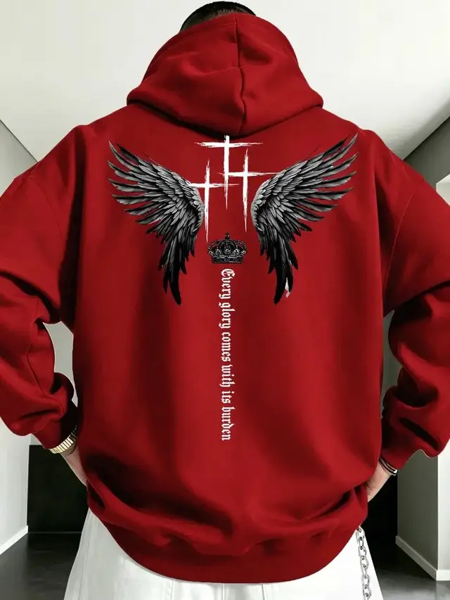 Crown on the hoodie. King mindset. 👑#hoodieoutfit #tiktokshopblackfriday #tiktokshopcybermonday #discoveryourgift #fyp 