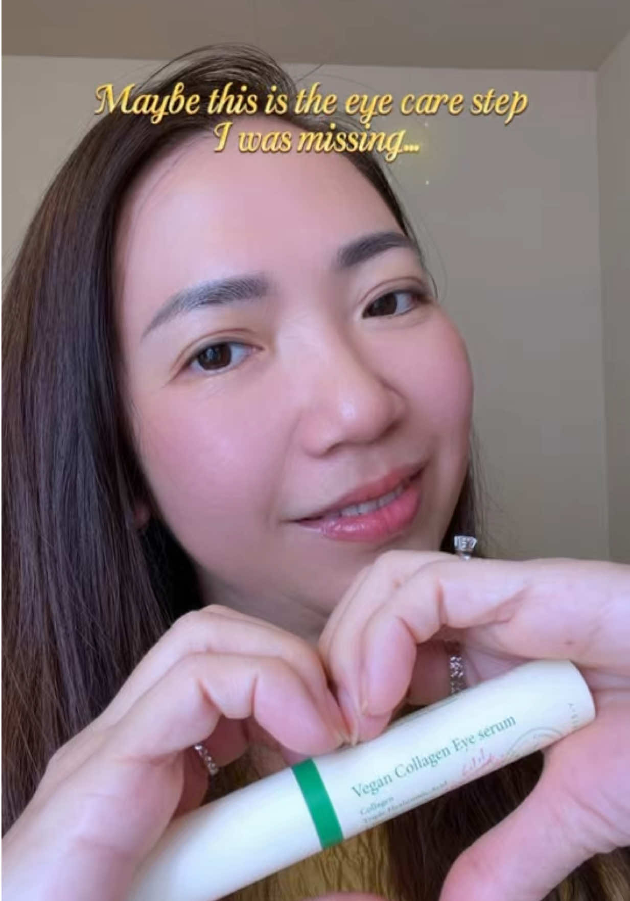 Dark circles and under-eye hollows have always been something I notice, so I decided to give my eye care routine a little extra attention.  AXIS-Y Vegan Collagen Eye Serum  Can you spot the difference? 👀✨ @AXIS-Y Store US  #axisy #eyeserum #axisyeyeserum
