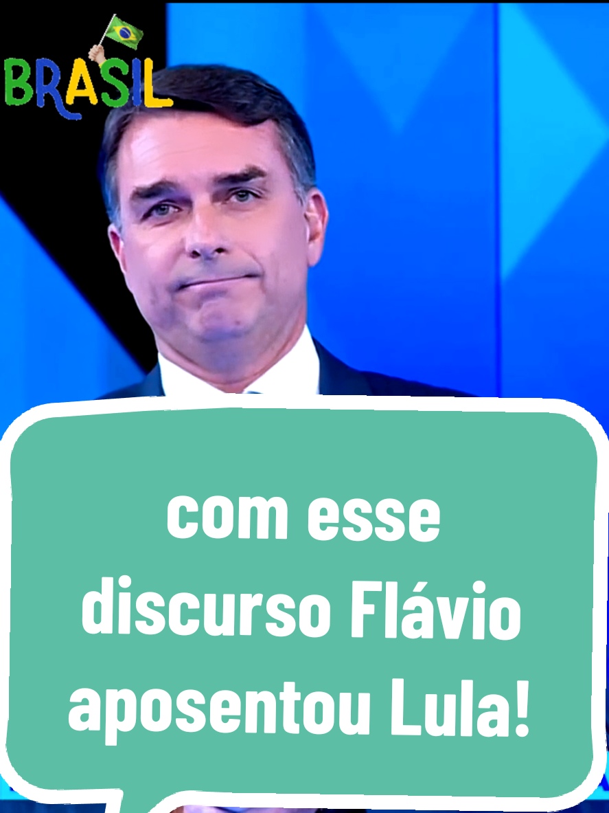 discurso pesado de Flávio bolsonaro #eleicao2026 #debatenaglobo #Lula #flaviobolsonaro #brasil🇧🇷 @