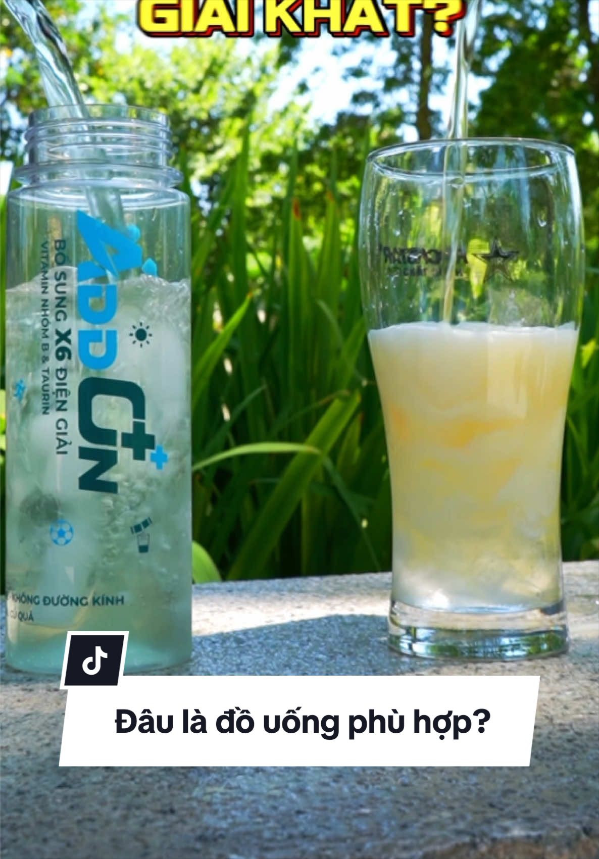 Đồ uống dành cho dân thể thao là gì nhỉ?🤔💪🏻🧊#ADDON #addon29calo #fyp #sports #fresh 