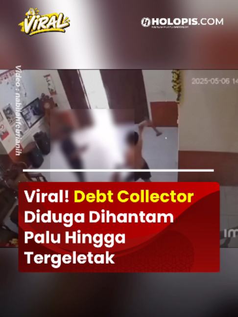 Sebuah video dugaan pemukulan terhadap pria yang disebut sebagai debt collector viral di media sosial. Dalam rekaman yang beredar, seorang pria terlihat tergeletak di lantai sebuah ruangan, sementara pria lainnya berdiri tak jauh darinya. Korban diduga mengalami pemukulan menggunakan palu. Video tersebut menuai perhatian warganet. Namun, hingga kini, kronologi lengkap, motif kejadian, dan kondisi korban belum dapat dipastikan. #fyp #Viral #DebtCollector #Kriminal #BeritaViral