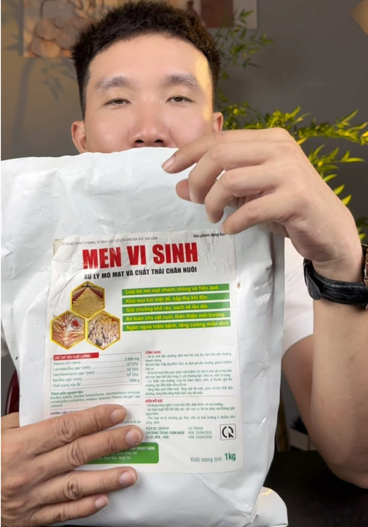 (Ưu Đãi) Men Rắc Chuồng Trại khử mùi tiêu phân#Nhatoihaydung #xhuong 