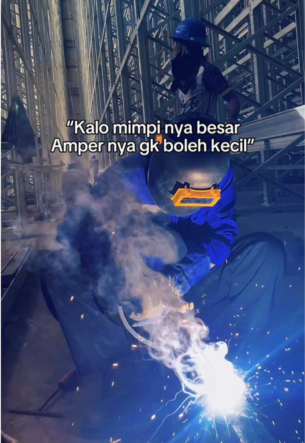 Besarkan sikit #fyp #foryou #welder #welding #senimanapi 