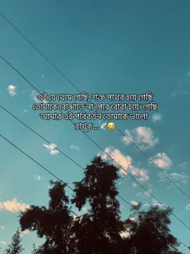 এই যে থেমে গেছি, শক্ত পাথর হয়ে গেছি। তোমাকে বোঝাতে না পেরে বোবা হয়ে।গেছি।আমার এই পরিবর্তন তোমাকে ভালো রাখুক...🕊️😅#captainvideoreels #vairal_video_tiktok #foryou #foryoupage #bdtiktokofficial🇧🇩tiktokboangladesh😍😍😍🇧🇩 