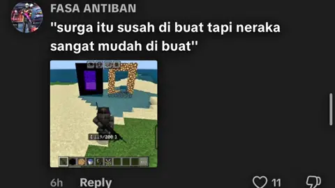 kata kata player minecraft #fyp #foryoupage #Minecraft #katakata 