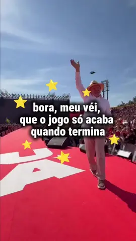 🇧🇷⭐ Bora, meu véi! ❤️ Quando o povo vai junto, a esperança nunca acaba! ✊  #BoraLula  #Lula  #Brasil  #25deoutubro 