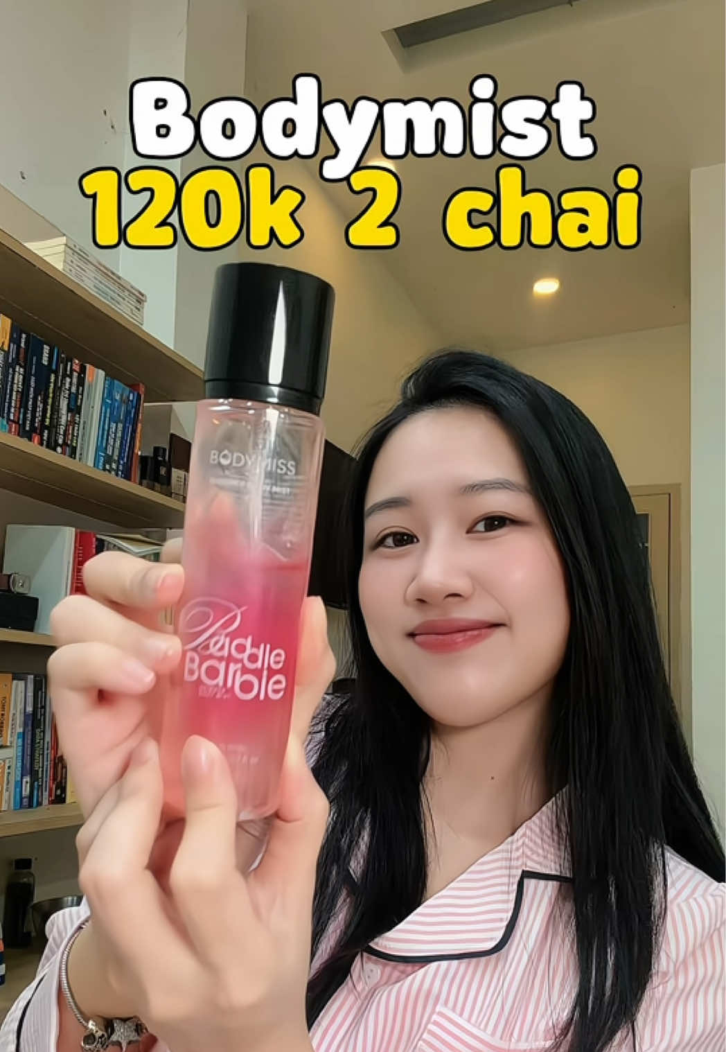 Vừa thơm mà vừa có nhũ bling bling đẹp lắm #bodymist #bodymistnhu #nuochoanu #eherbvietnam #annieriviu 