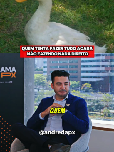Siga @andredapx #andreoliveiracy #empreendedor #motivação #empreender #podcast