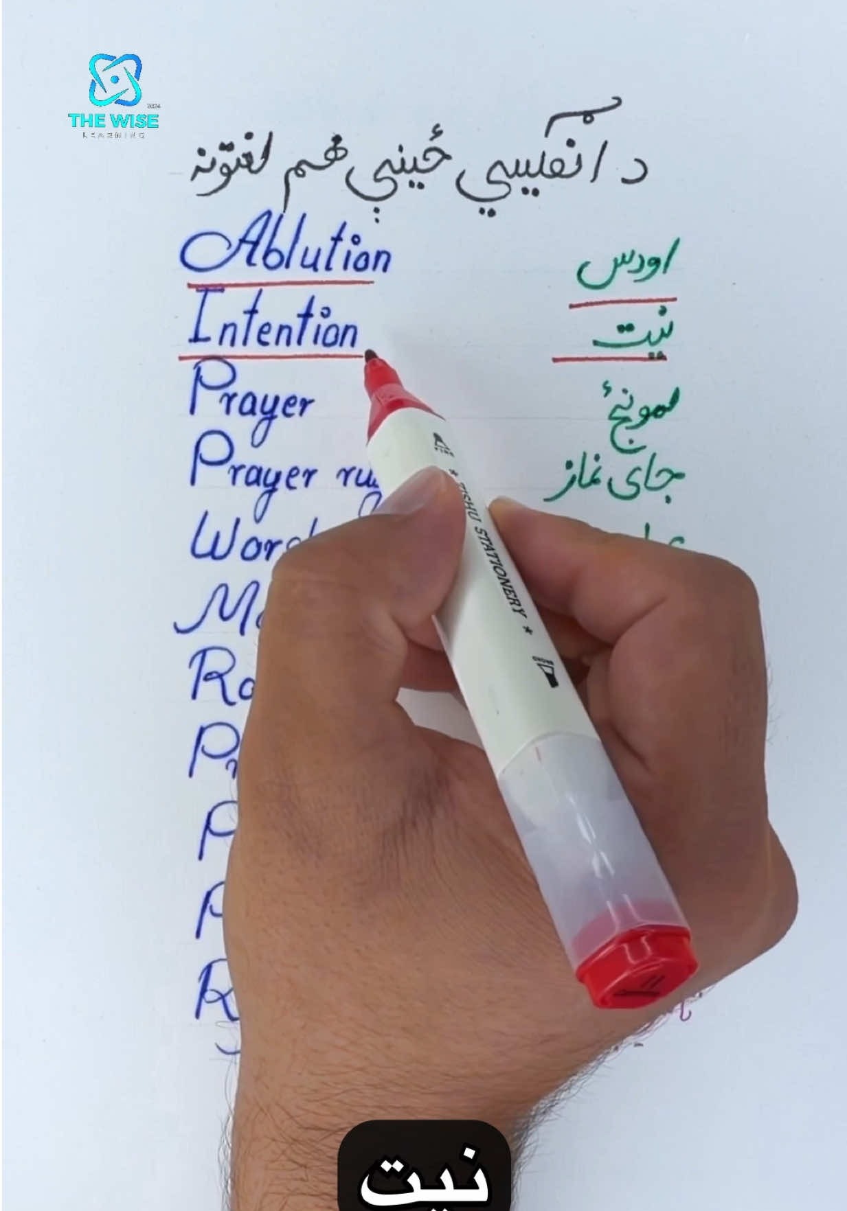 د انګلیسي ځینې مهم لغتونه…! Let’s learn practical English…! #usa #learnenglish #LanguageLearning #EnglishPronunciation #TheWiseLearningAcademy 