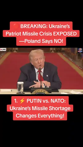 #ukraine #poland #patriot Poland says it cannot provide Ukraine with additional Patriot interceptors as NATO faces growing pressure on its air-defence ammunition stocks. Foreign Minister Radoslaw Sikorski said the shortage worsened following attacks on Iran, with American demand increasing as Washington seeks to replenish its own inventories. Sikorski warned that Russia is producing more missiles than NATO currently has interceptors available to neutralise them, calling the imbalance “a real problem.” Ukraine is seeking 300 additional Patriot interceptors as Russian missile attacks intensify. But Warsaw says Poland is no longer among the NATO members capable of contributing missiles from existing stocks and can only urge other allies to help. The Netherlands has similarly said it exhausted its ability to provide additional Patriots from its own inventory. Years of transfers to Ukraine, increased American requirements following the Iran conflict and slow production of sophisticated interceptors are now colliding — leaving Kyiv’s supporters facing a basic problem: willingness to supply Ukraine does not necessarily mean missiles remain available to give. #ukraine #poland 