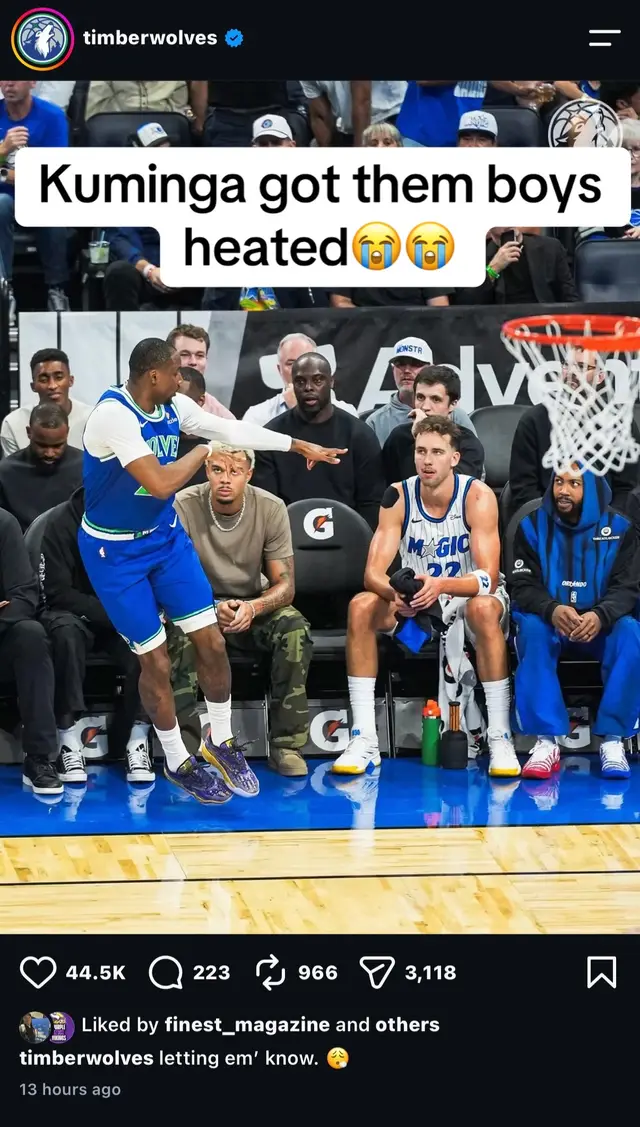 Timberwolves goin to the Finals this year 👀 #viral #fyp #NBA #anthonyedwards #timberwolves 