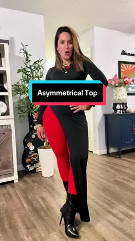 Un top muy coqueto y diferente #AsymmetricalTop #FashionFinds #StreetStyle #OutfitIdeas 