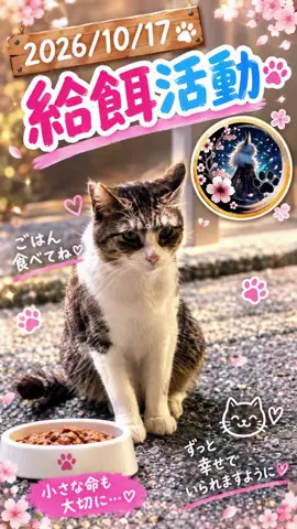 @テラ.ジョーンズ🌸🐶  #さくら猫 #給餌動画 