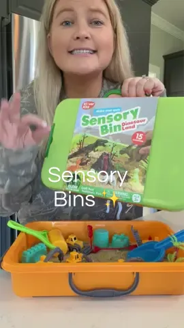 The Sensory Bins making every moms life easier! 🤾🛝 #sensorybins #sensoryplay #sensorytoys #screenfreeplay #giftideasforkids 