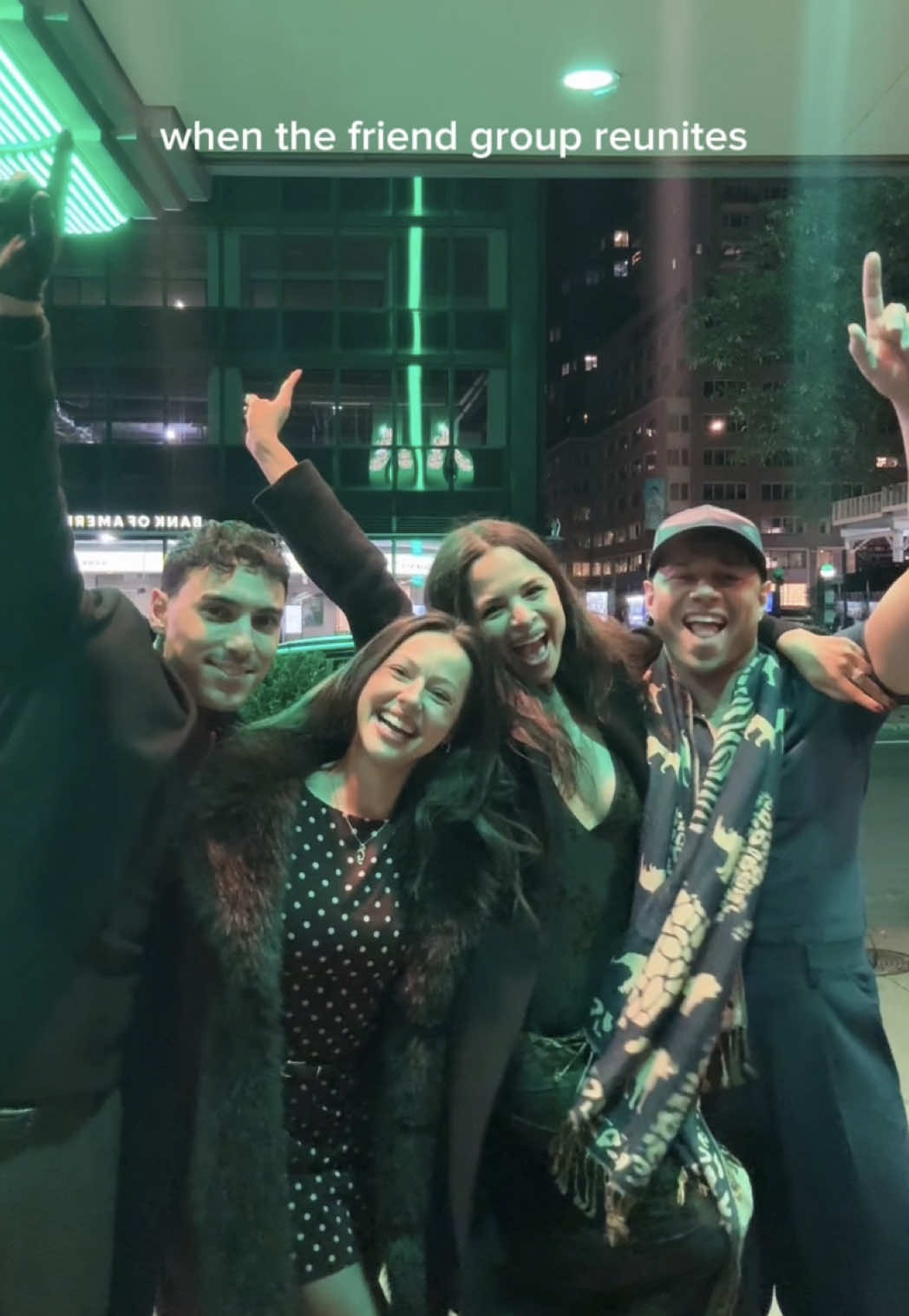 finally made it out of the group chat #nyc  @Corbin Bleu @Gabe @Sasha Clements @Alex Moore 