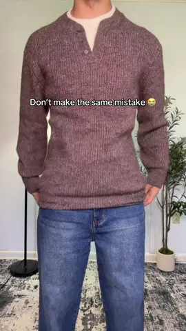 6 ft 190 wearing size L #menssweater #menshirt #mensfashion #falloutfits 