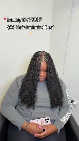boho bob knotless braids #boho #braid #bohobob #knotlessbraid #dallas 