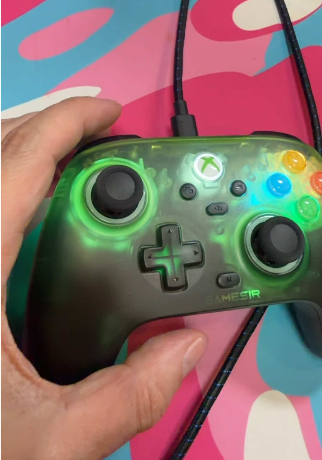 Wow! Amazing and discounted now! Retro green GameSir T7 Pro controller! Must see! #kahladeals #tiktokshopcreatorpicks #fypシ #Inverted 