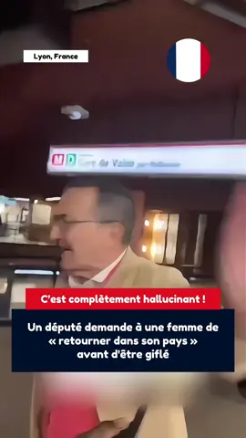 Un échange tendu entre un député et une femme prend une tournure inattendue après une remarque qui provoque une vive réaction. #actualite #franceinfo #député #lyon #elu
