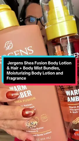 1024  Jergens Shea Fusion Body Lotion & Hair + Body Mist Bundles, Moisturizing Body Lotion and Fragrance Mist Duo, Vanilla Crush, Warm Amber, or Cherry Swirl #DiscoverYourGift #TiktokShopCreatorPicks #TiktokShopBlackFriday #TiktokShopCyberMonday 