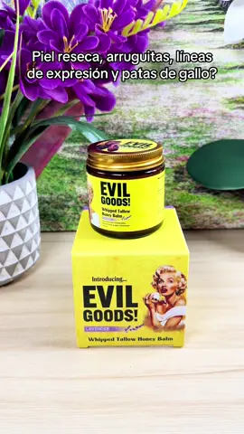 **Sebo de Res Orgánico Evil Goods • Crema Hidratante Facial y Corporal • Miel de Manuka • Piel Seca • Arrugas • Líneas de Expresión • Patas de Gallo • 4 oz #tiktokshopcreatorpicks #parati #seboderes #cuidadodelapiel #tiktokshopblackfriday