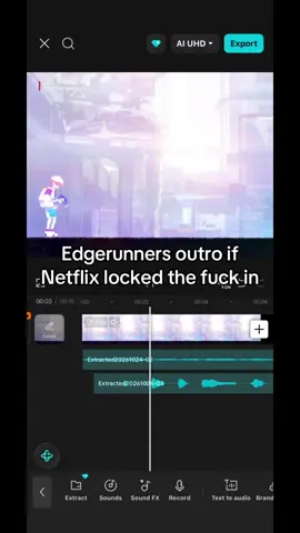 Beautiful vocals by me #cyberpunk #edgerunners #edgerunners2 #steelballrun #memes