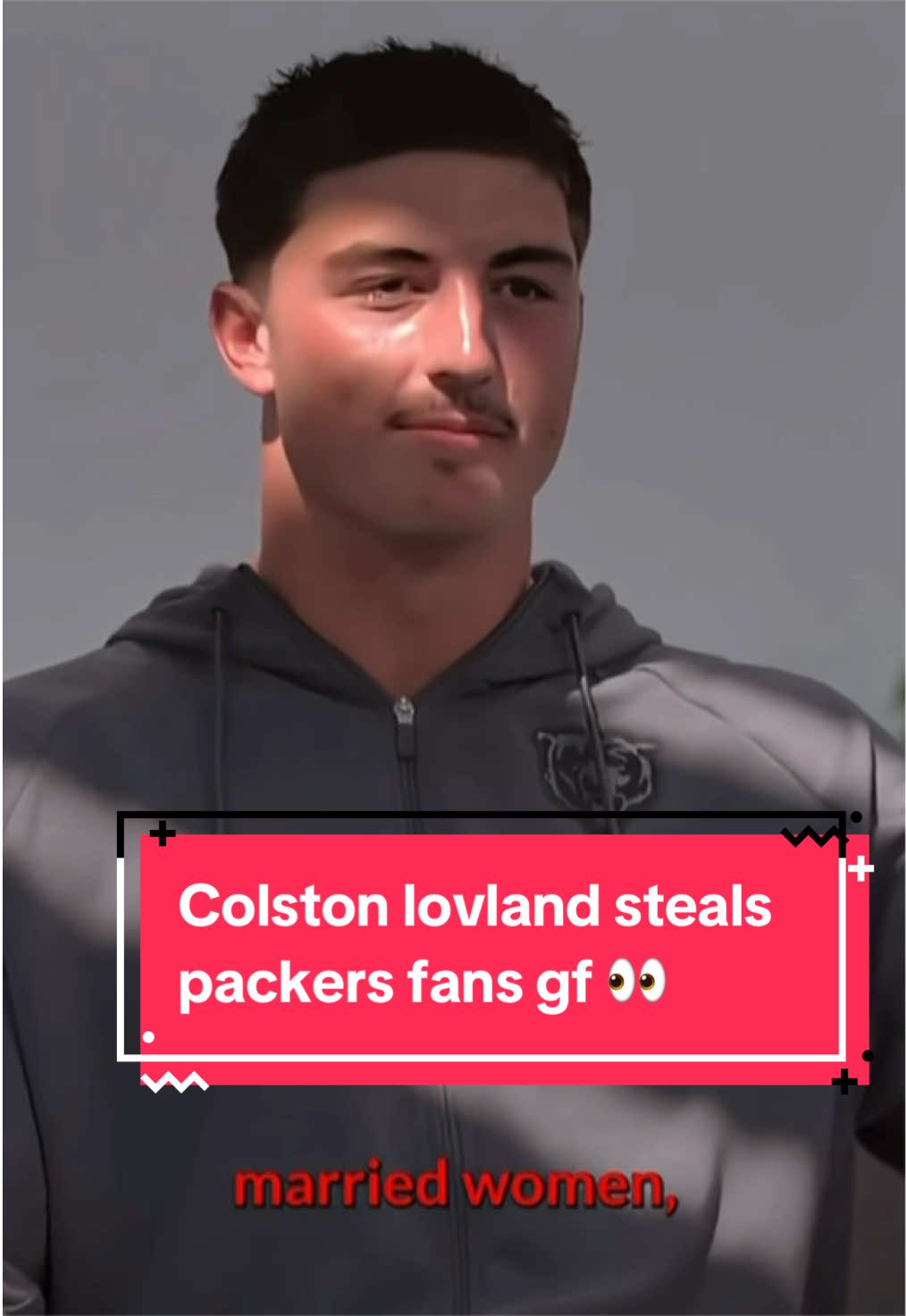 Mr.steal yo girl? 👀 #colstonloveland #nfl #fyp #calebwilliams #whiteboy (crazy thing to comment btw) 