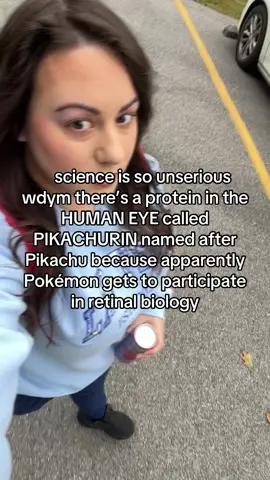 This is a real human protein that is involved in connections between photoreceptors and bipolar cells in the retinas!  Hi I’m Jessica and im a MLT student who sometimes shares unhinged science facts and history while also sharing my story of going back to school in my mid thirties. Join along! #mltiktok #mlt #sciencetok #communitycollege 