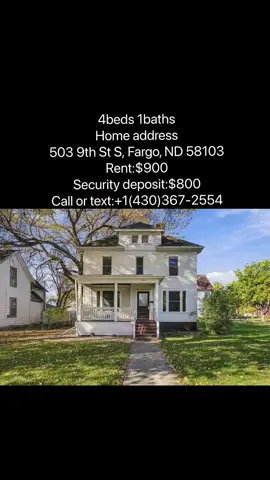 This classic home boasts authentic character and incredible upside, ready for your updates and personal touch to bring it back to its prime. Highlighted by a massive lot rarely found in this central location, you’ll have all the room needed for outdoor entertaining, extra garage space, or landscaping dreams. #viral #house #realestate #fargo #northdakota 
