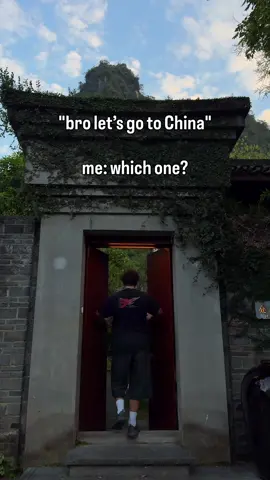 which one are you picking? 🇨🇳 part 2  santorini, horses and $30 hotels… still the same country 🤯 (all the hotels + FREE china guide are in my bio) ⠀ follow for more china and hotels that don’t look real ✨ ⠀ #chinatravel #china #chinatrip #travelasia #travel 