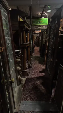 this place went on forever… #liminal #backrooms #antique #furniture #fyp 