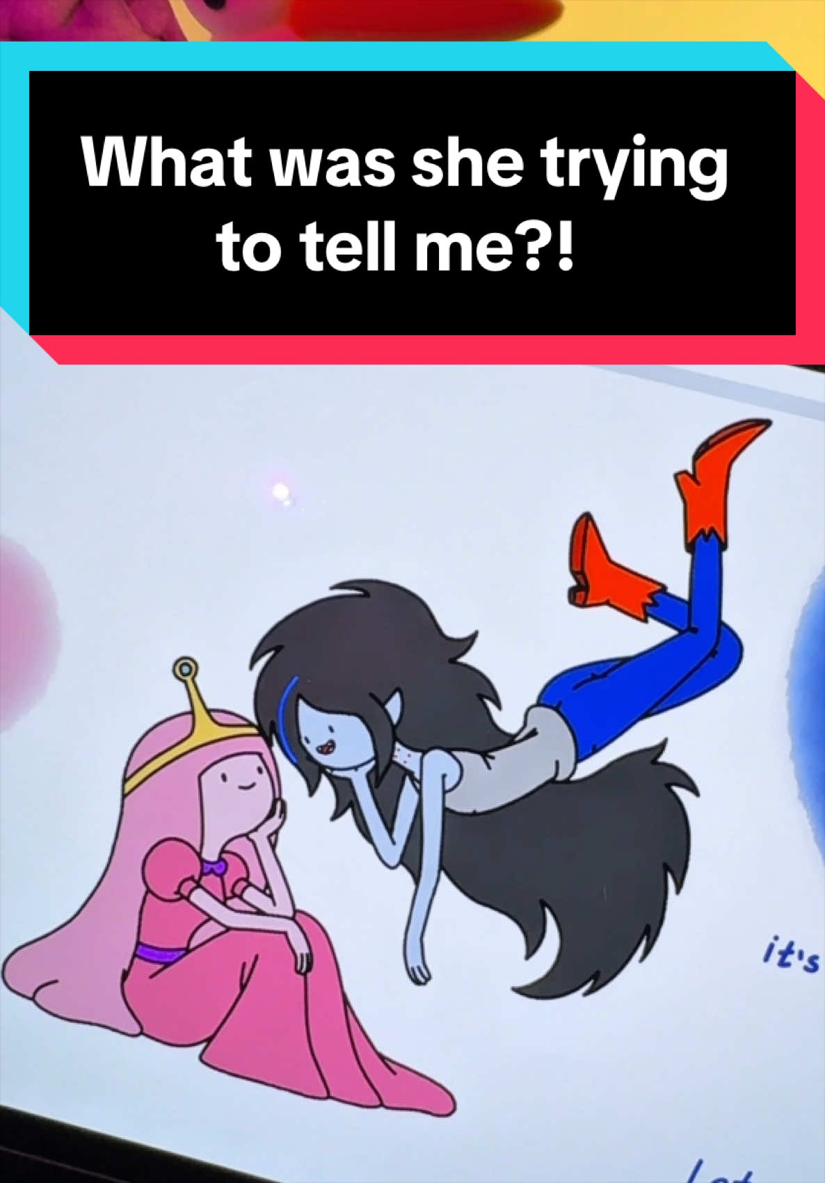 App: ArtWorkout 🫶🏻 guys who is she dating?? #adventuretime #digitalart #artchallenge #multiplayer #drawing 