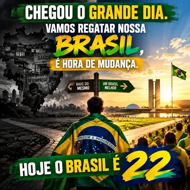 #Vamos resgatar o Brasil