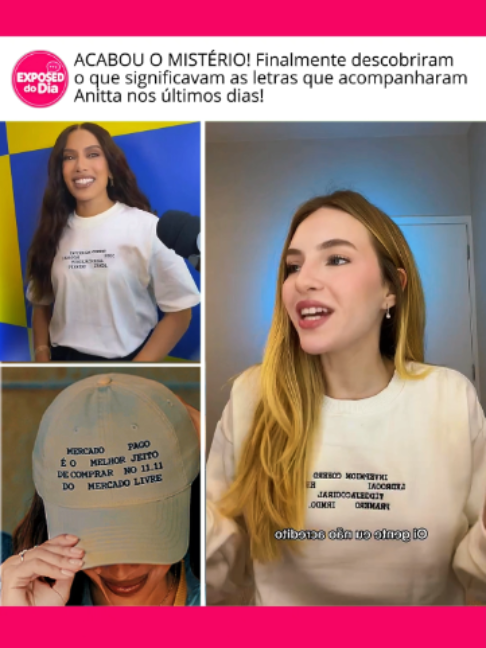 A internet finalmente pode respirar aliviada. O mistério que cercava os últimos visuais da cantora foi esclarecido e o grande segredo veio à tona. 🕵️‍♀️ #mercadopago #tanacara #omelhorjeitodecomprarno11do11